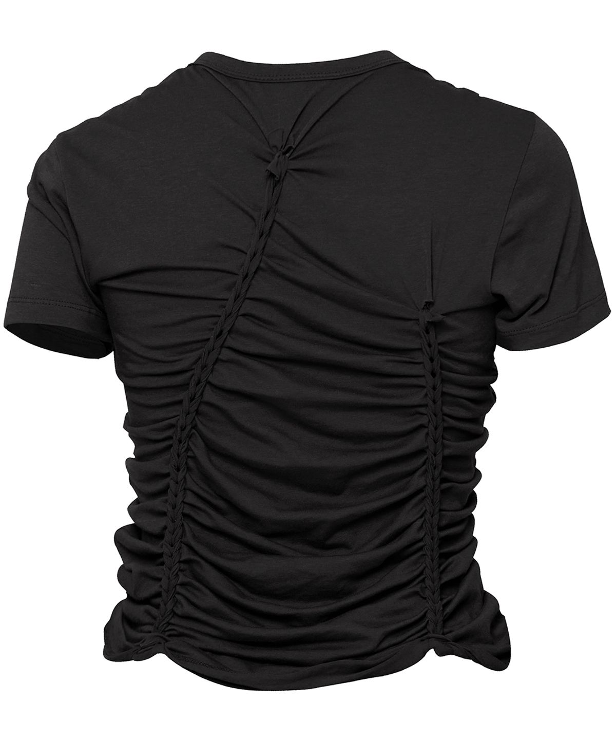플레어업(FLAREUP) Handmade Twisted T-Shirt (FL-119_Black)