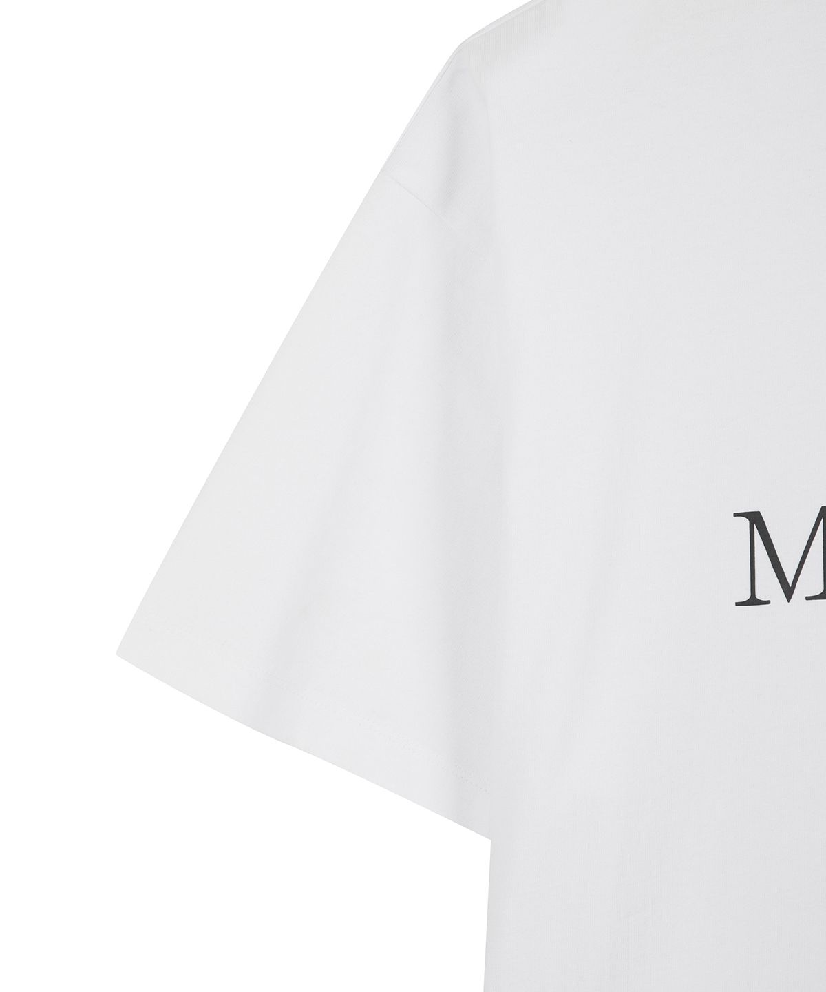 마뗑킴(MATIN KIM) MATIN KIM LOGO TOP IN WHITE