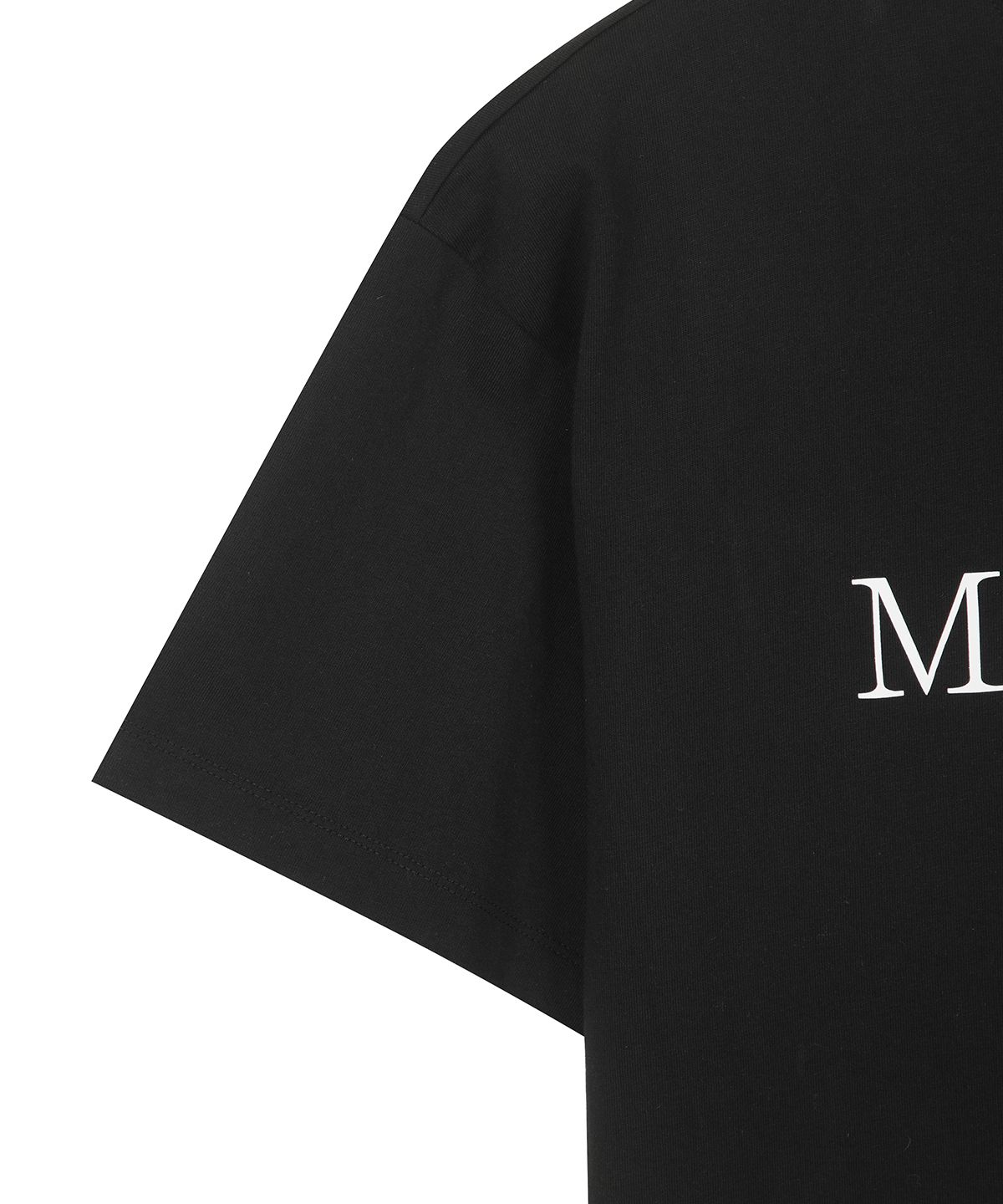 마뗑킴(MATIN KIM) MATIN KIM LOGO TOP IN BLACK