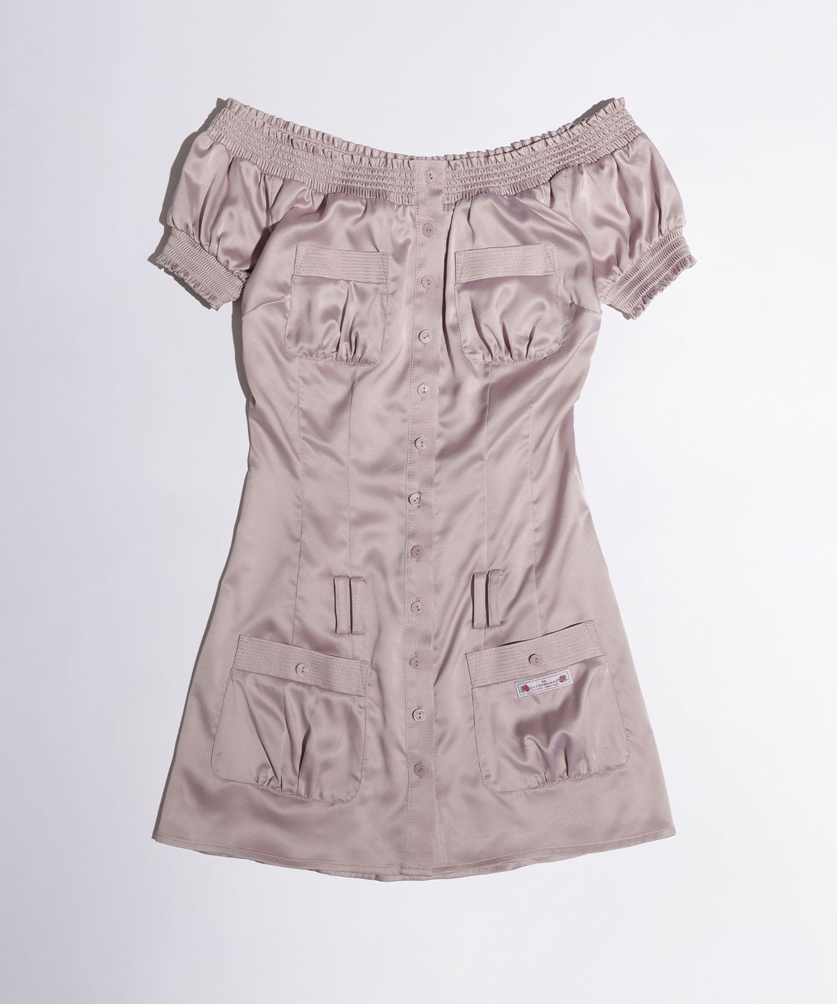 스컬프터(SCULPTOR) Ethereal Satin Dress Pale Purple