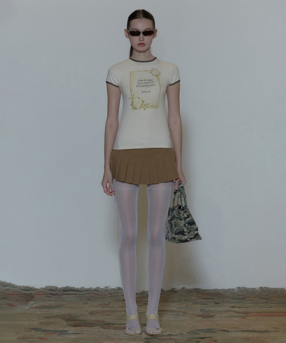 스컬프터(SCULPTOR) Rose Ringer Tee Raw