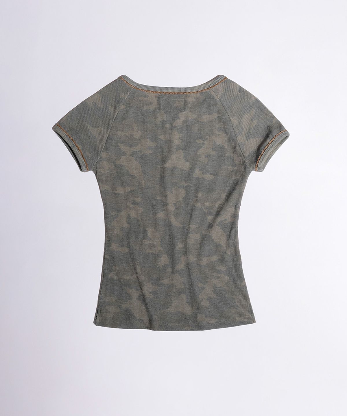 스컬프터(SCULPTOR) Heavenly Button Down Camo Tee Forest