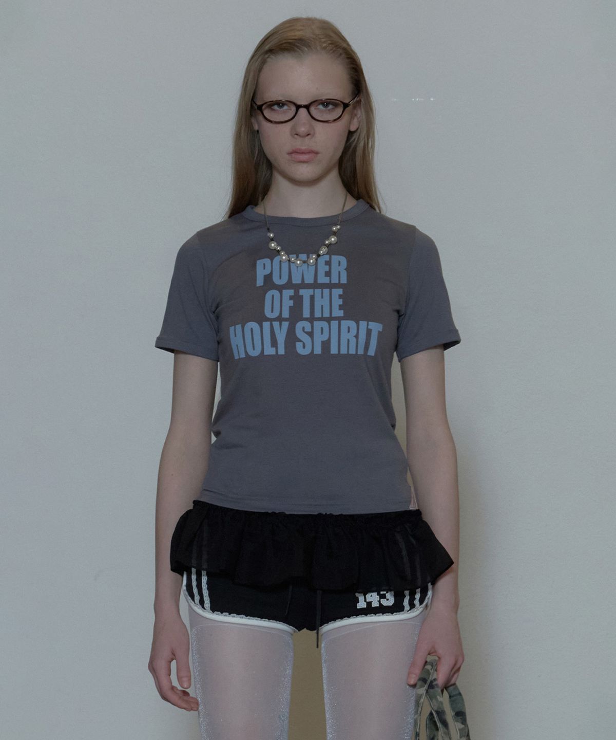스컬프터(SCULPTOR) Spirit Baby Tee Charcoal