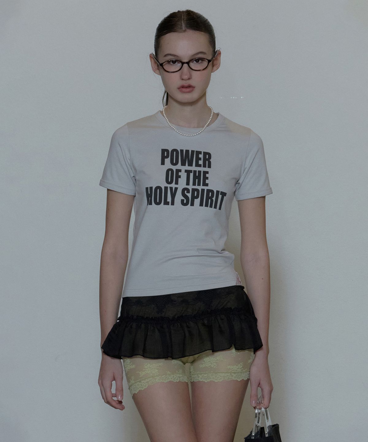스컬프터(SCULPTOR) Spirit Baby Tee Warm Gray