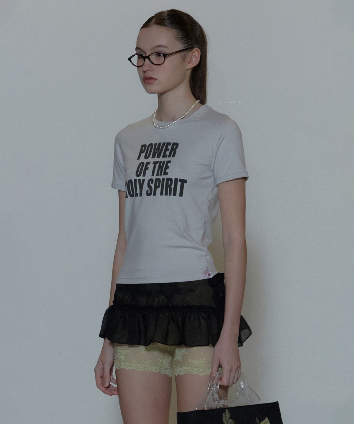 스컬프터(SCULPTOR) Spirit Baby Tee Warm Gray