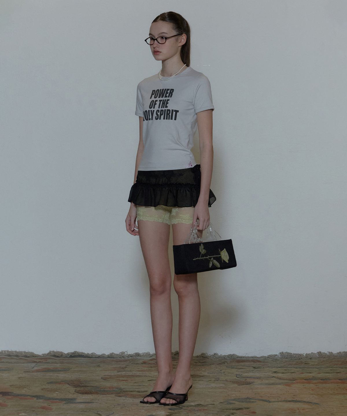 스컬프터(SCULPTOR) Spirit Baby Tee Warm Gray