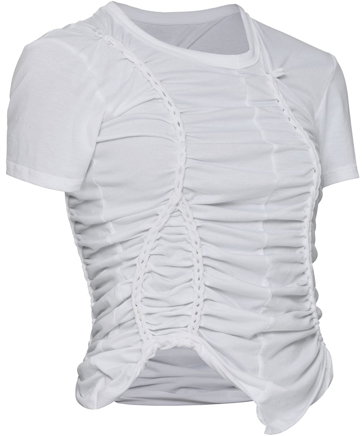 플레어업(FLAREUP) Handmade Twisted T-Shirt (FL-119_White)