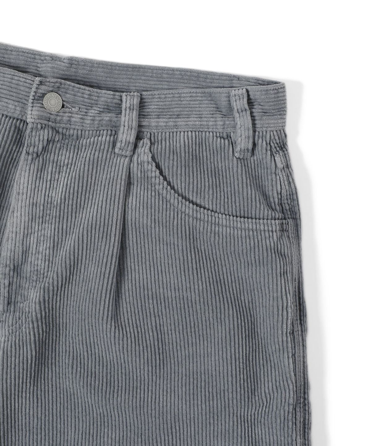 디스이즈네버댓(THISISNEVERTHAT) Overdyed Corduroy Short Grey