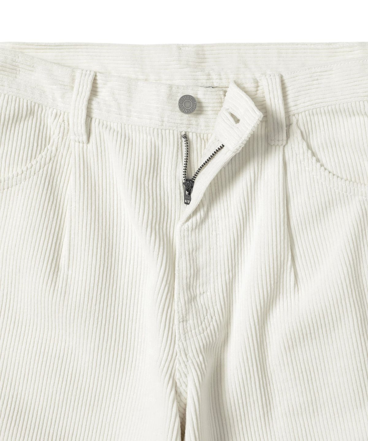 디스이즈네버댓(THISISNEVERTHAT) Overdyed Corduroy Short White