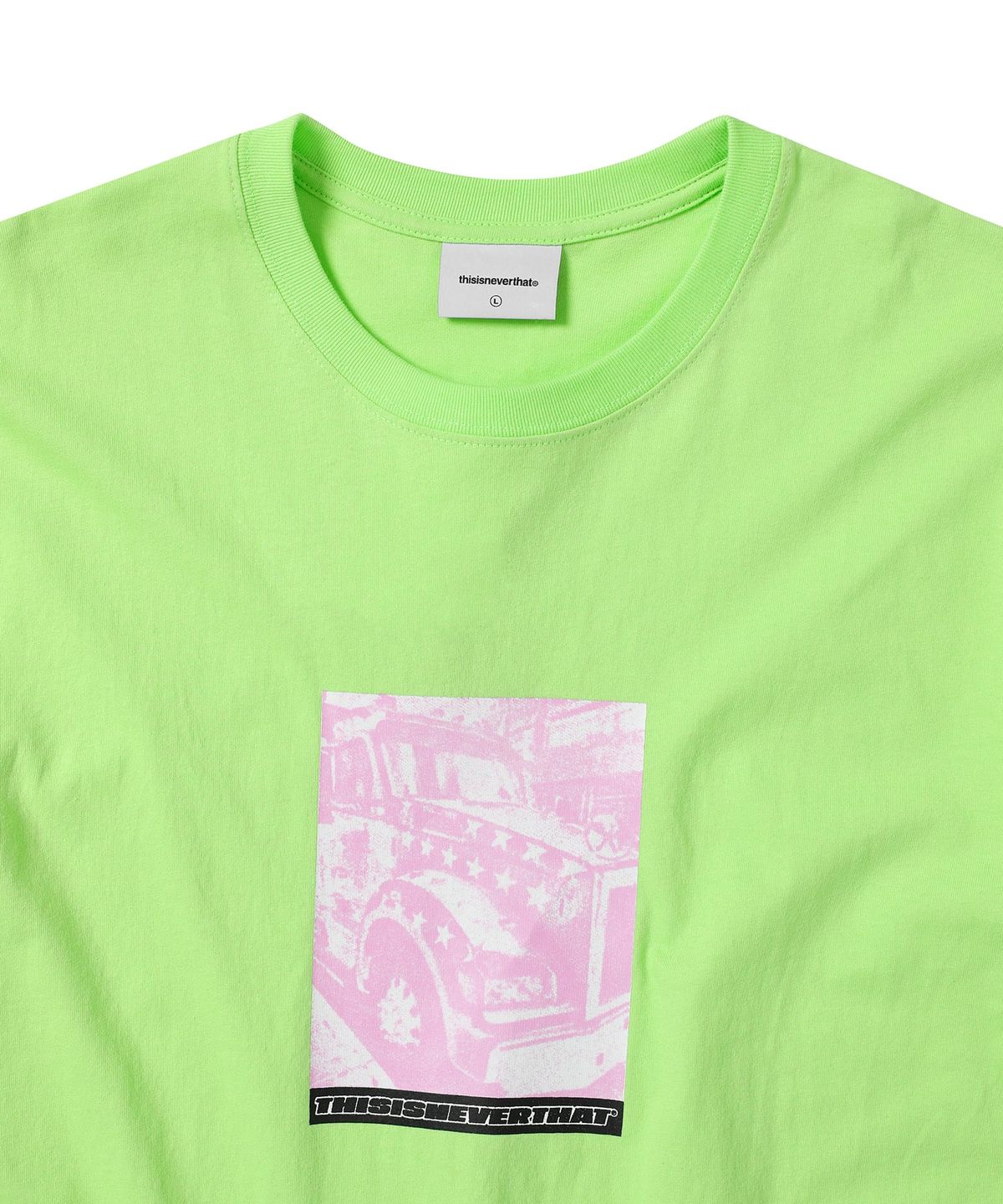 디스이즈네버댓(THISISNEVERTHAT) Old Truck Tee Light Green
