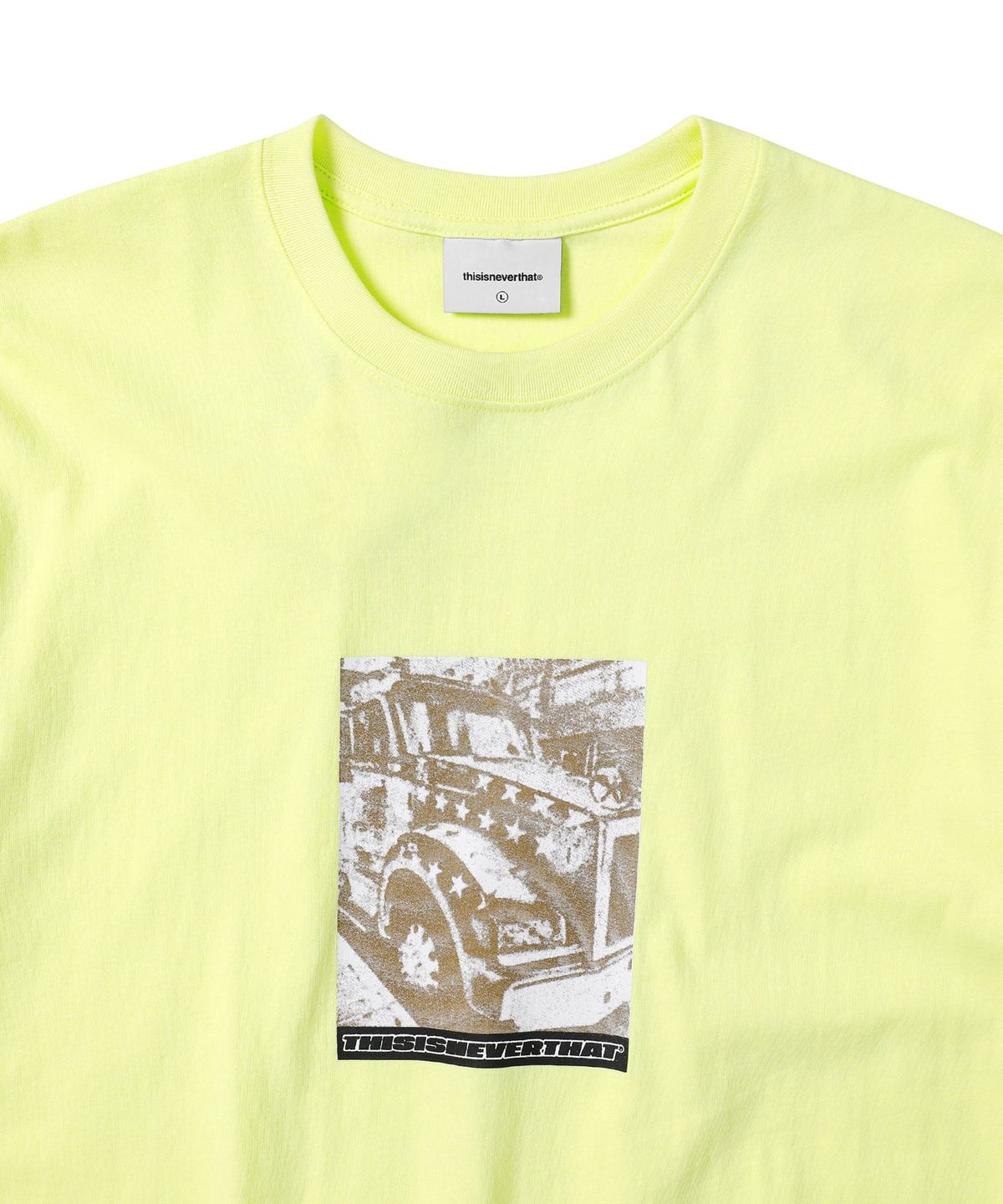 디스이즈네버댓(THISISNEVERTHAT) Old Truck Tee Lemon