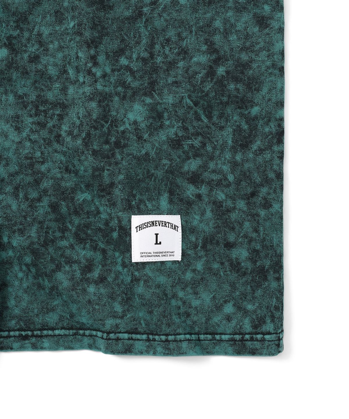 디스이즈네버댓(THISISNEVERTHAT) Faded Basketball Tee Green