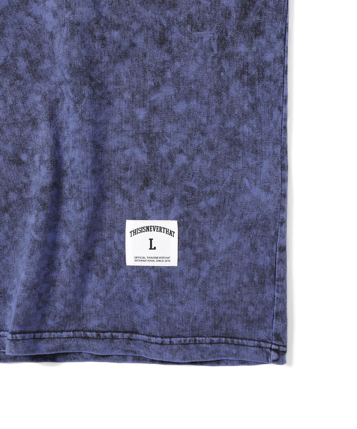 디스이즈네버댓(THISISNEVERTHAT) Faded Basketball Tee Purple Blue