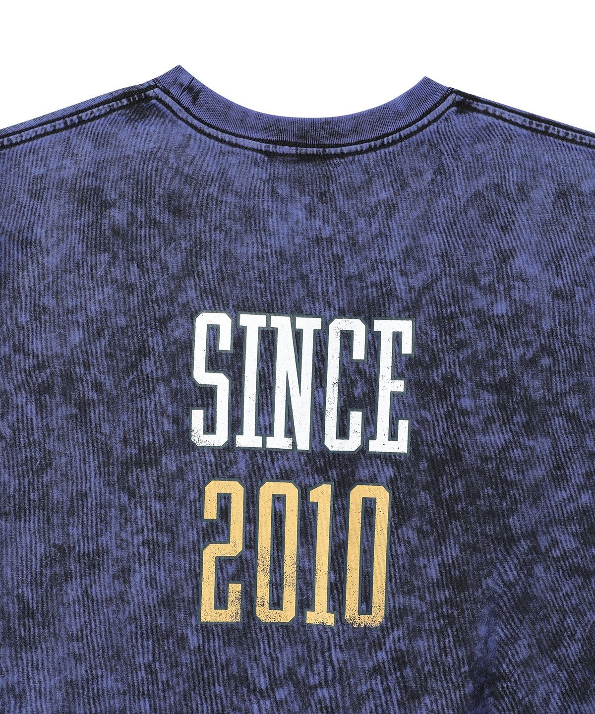 디스이즈네버댓(THISISNEVERTHAT) Faded Basketball Tee Purple Blue