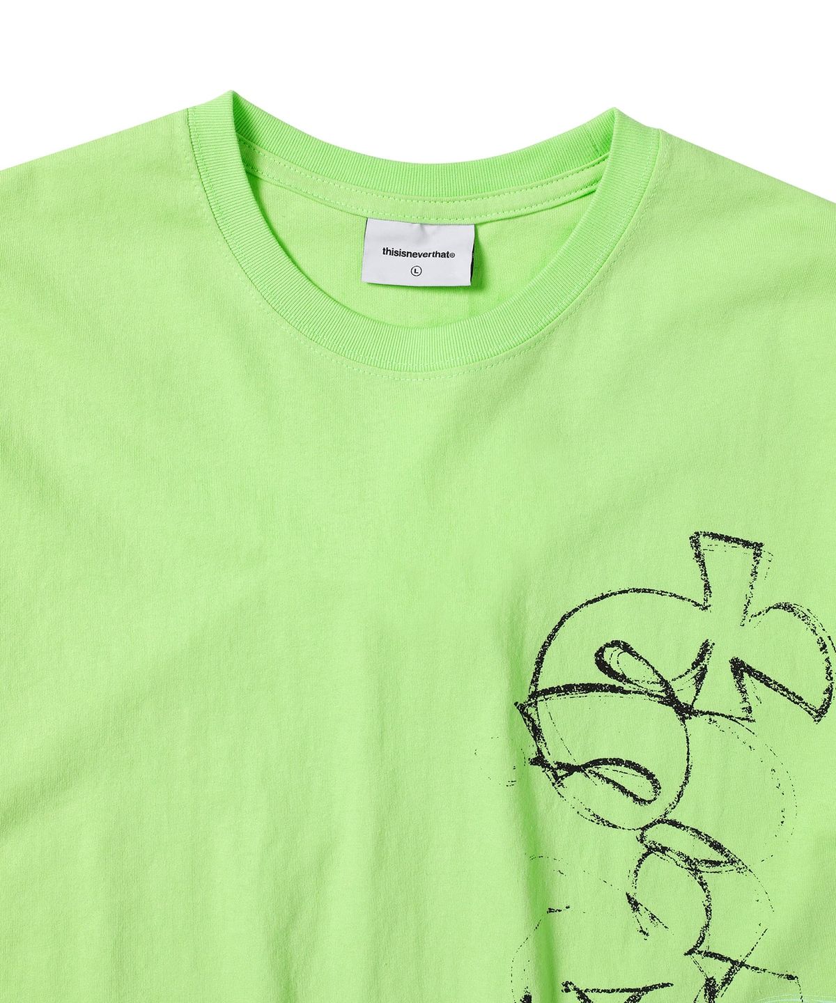 디스이즈네버댓(THISISNEVERTHAT) That Collage Tee Light Green