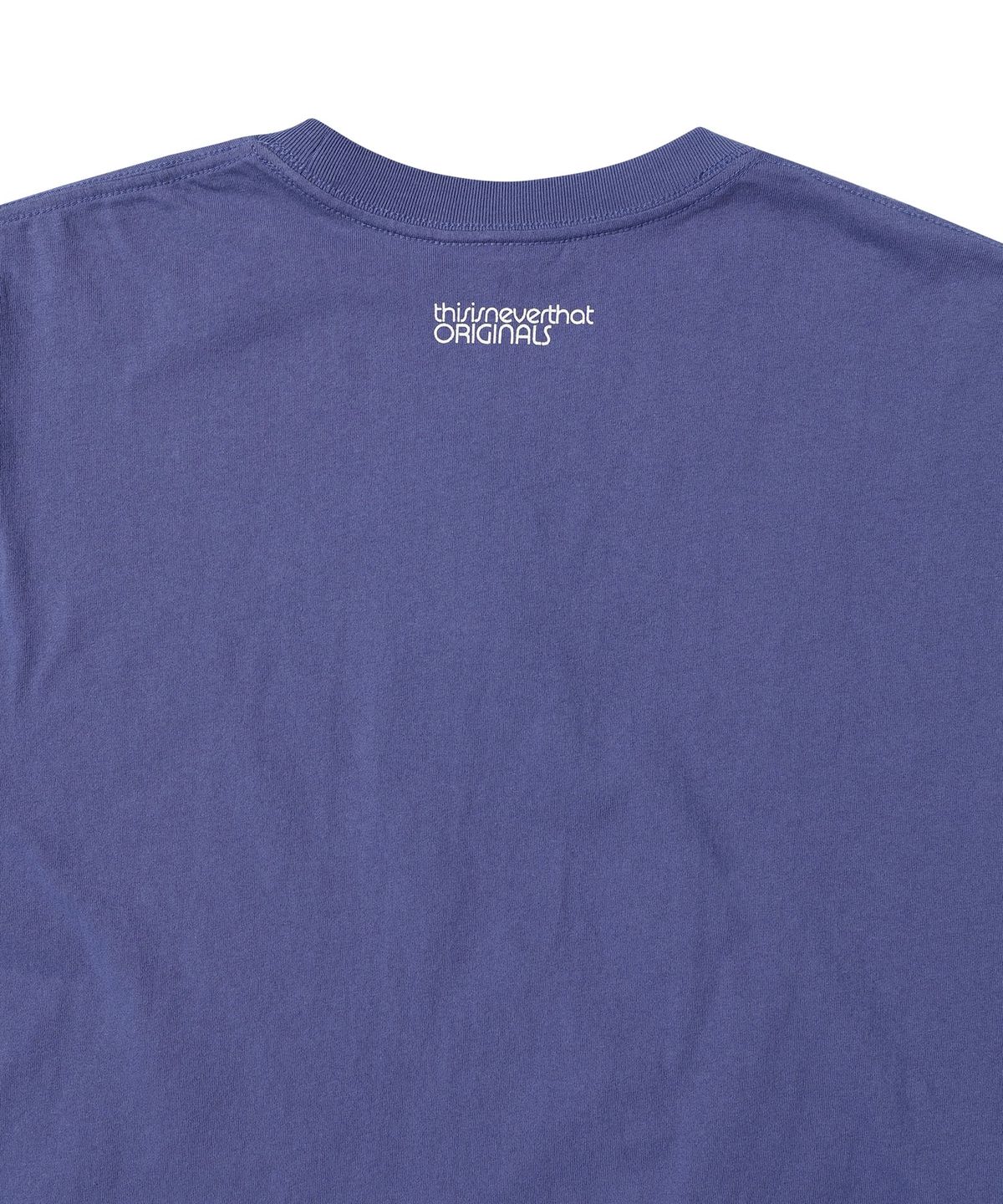 디스이즈네버댓(THISISNEVERTHAT) That Collage Tee Purple Blue
