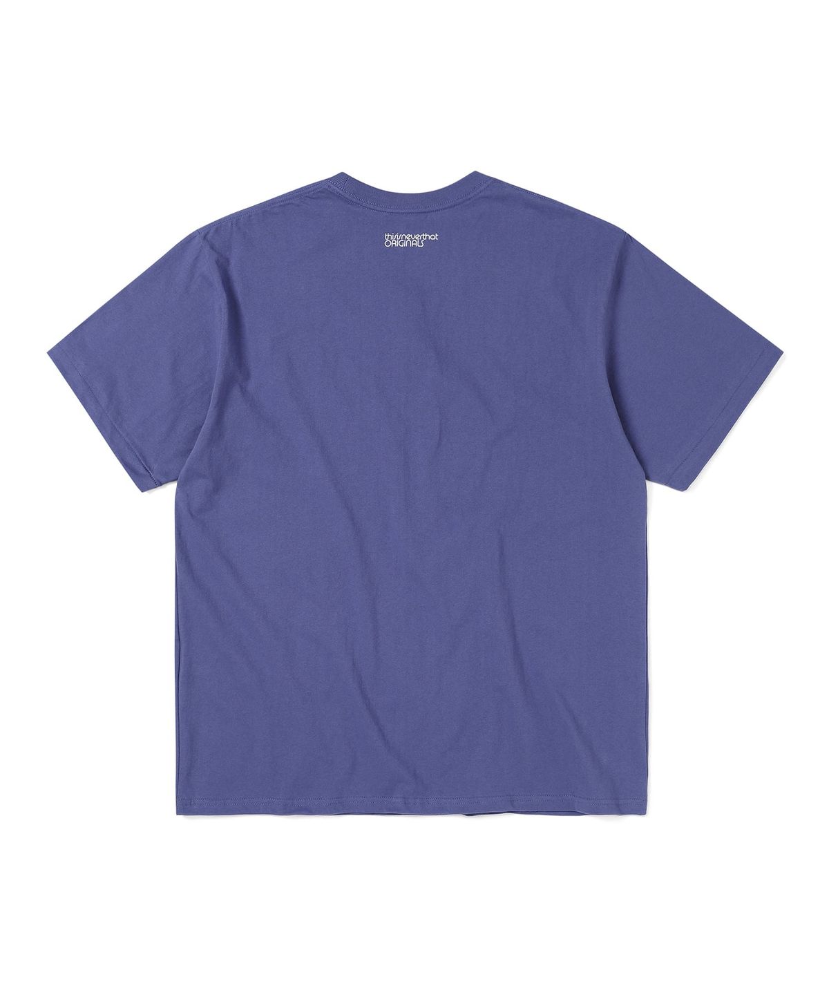 디스이즈네버댓(THISISNEVERTHAT) That Collage Tee Purple Blue