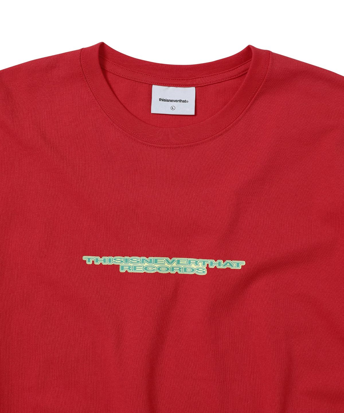 디스이즈네버댓(THISISNEVERTHAT) TNT Locals Tee Red