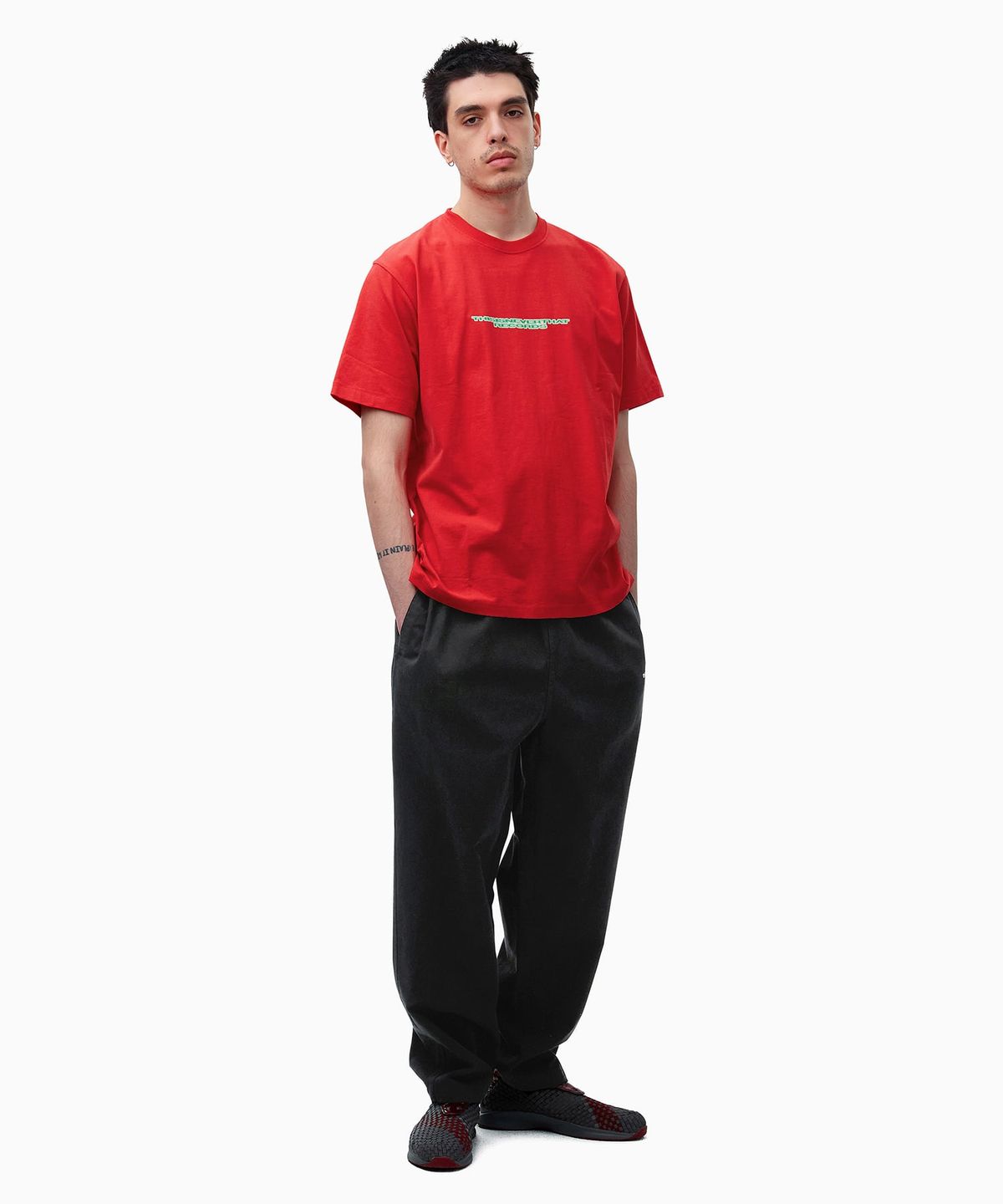 디스이즈네버댓(THISISNEVERTHAT) TNT Locals Tee Red