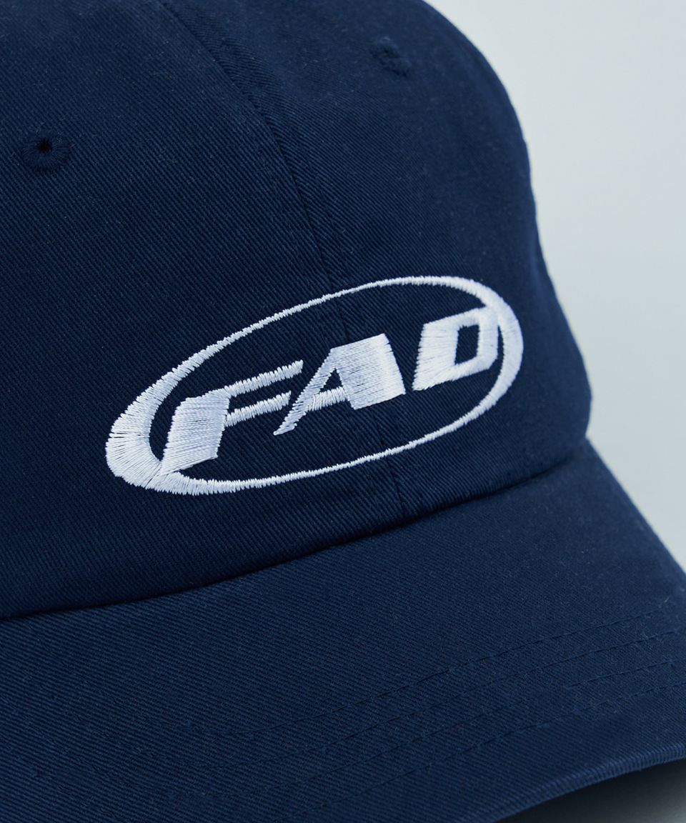 MUSINSA | FAD OG Logo Ball Cap (Navy)