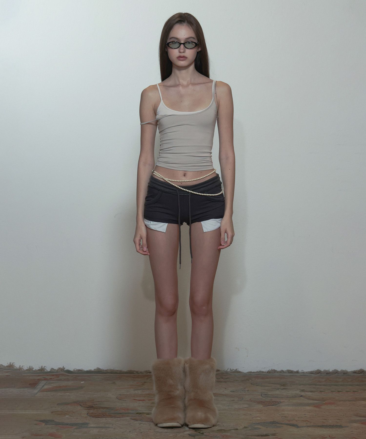 MUSINSA | SCULPTOR Bad Seed Shorts Charcoal