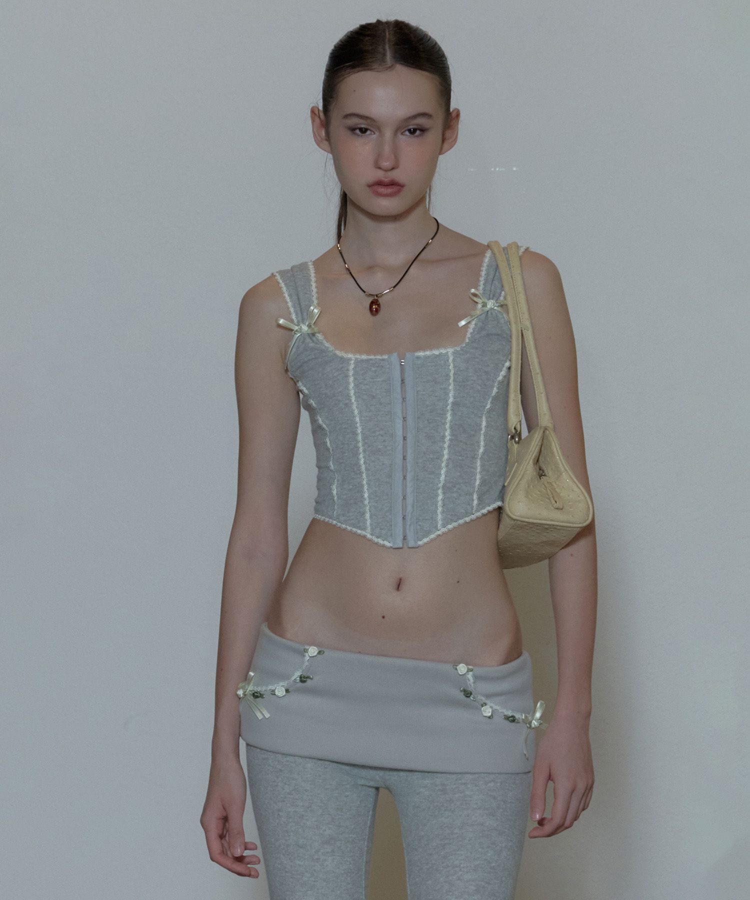 ★SCULPTOR★ Sheer Ringer Crop Top Pale Pink SC24S224PK Fair Liar Ribbon Cropped Short Sleeve Knit - Pink – Fairliar USA