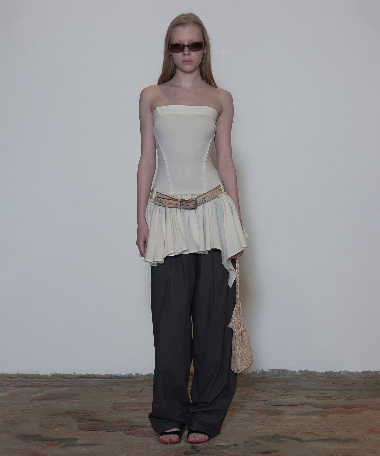トップス SCULPTOR Tube Top Low Waist Dress MUSINSA | SCULPTOR Tube Top Low Waist Dress Cream