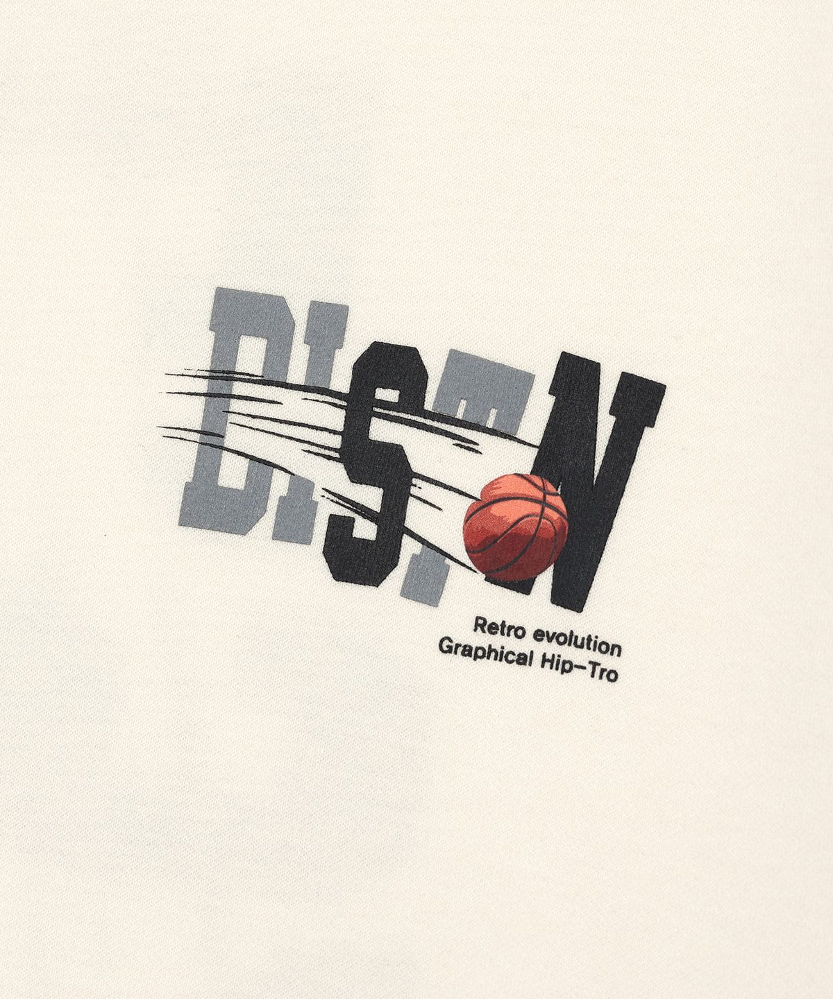 디스트나인(DISTN9NE) 스포티베어 반팔티 IVORY (LO2TU319-003)