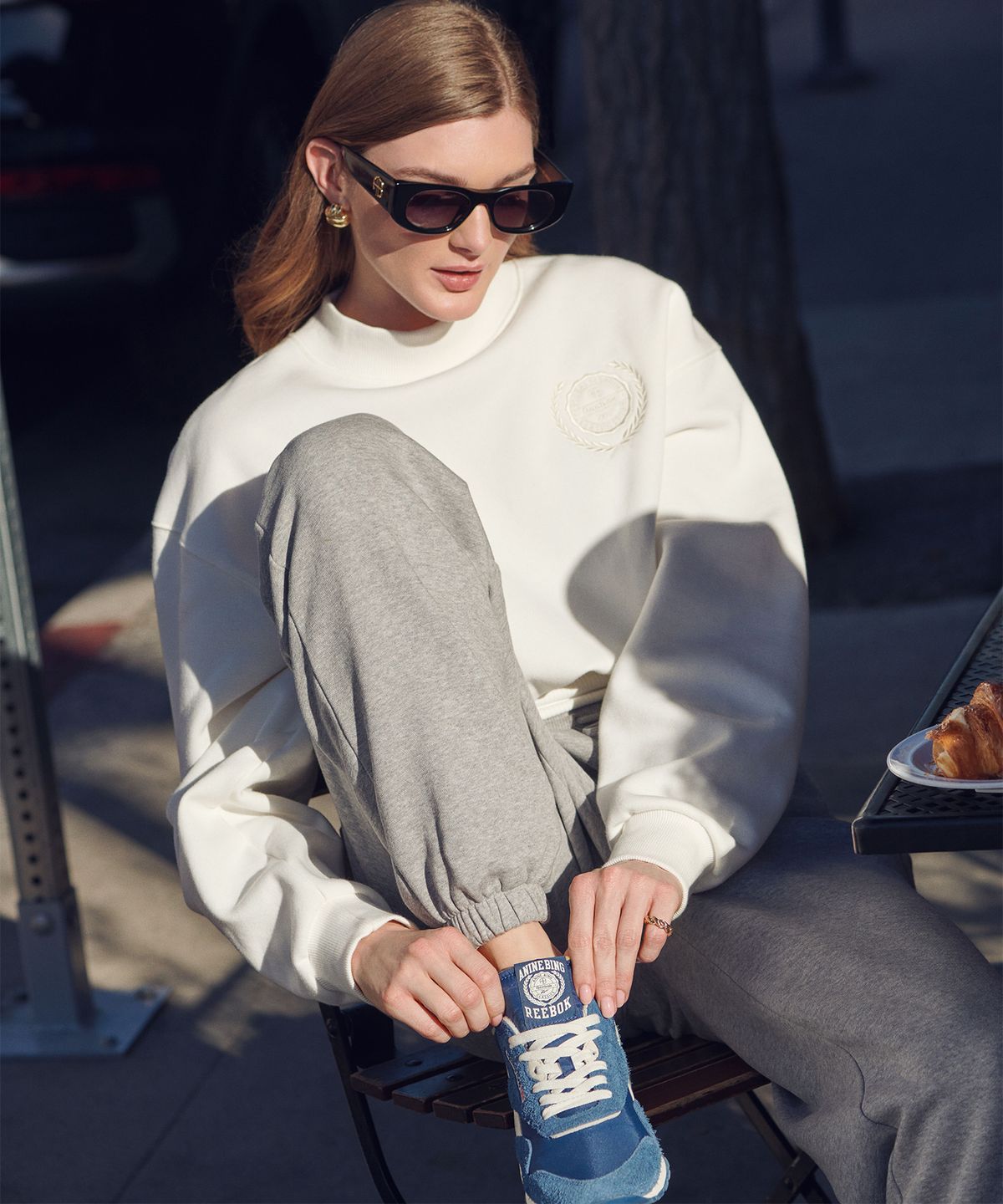 리복(REEBOK) Reebok X ANINE BING 클래식 나일론 - 네이비 / 100200480