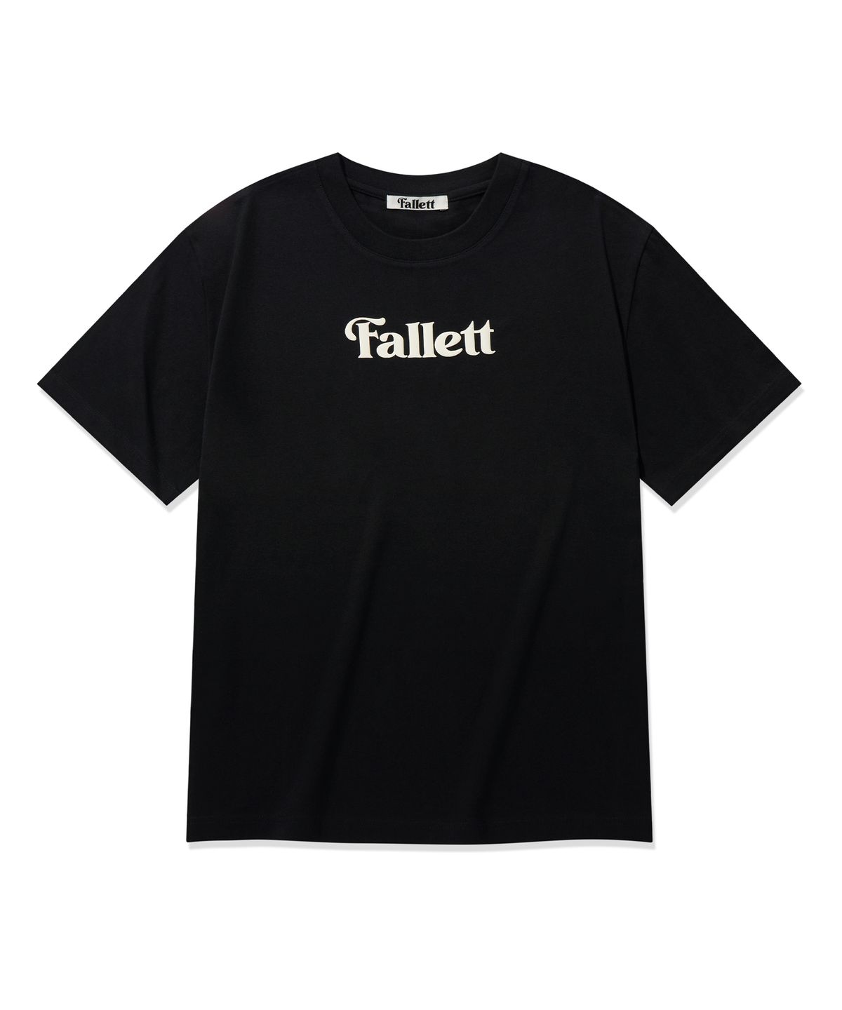 팔렛(FALLETT) 스토리 로고 반팔티 블랙