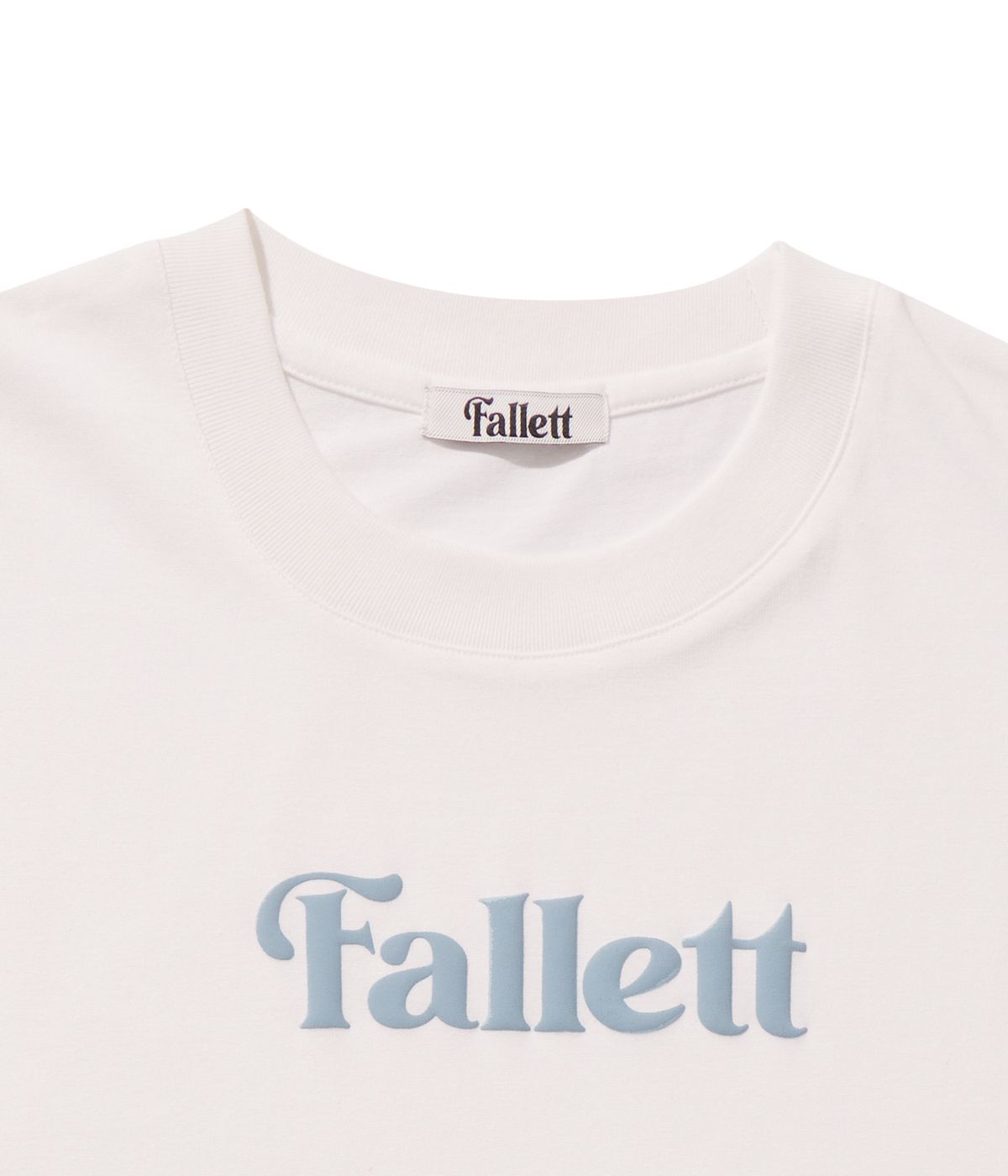 팔렛(FALLETT) 스토리 로고 반팔티 화이트