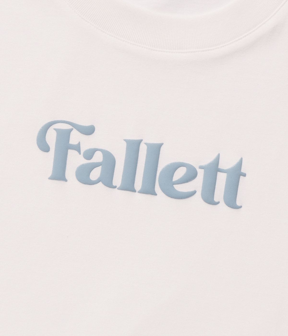 팔렛(FALLETT) 스토리 로고 반팔티 화이트