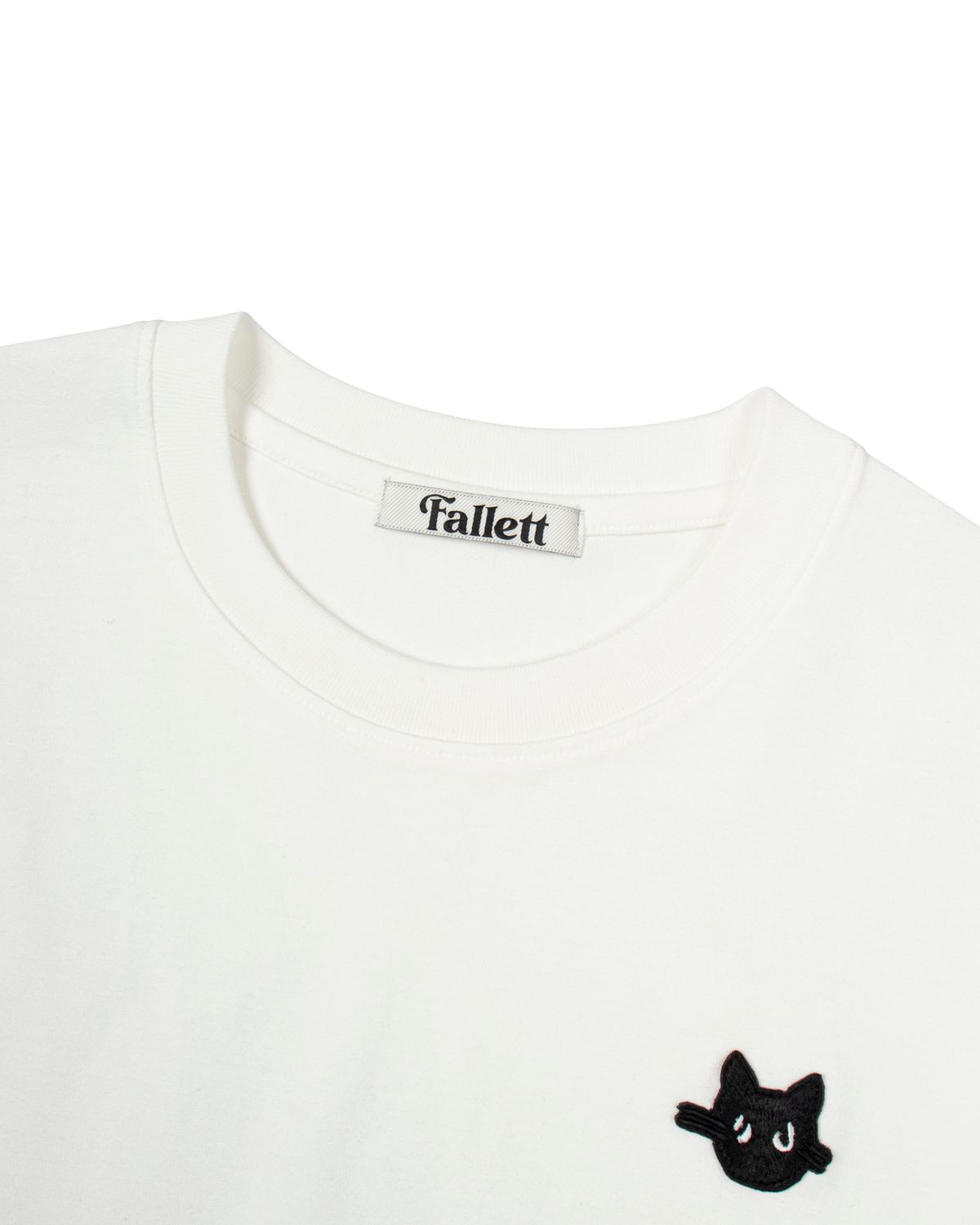 팔렛(FALLETT) 네로 와펜 반팔티 화이트