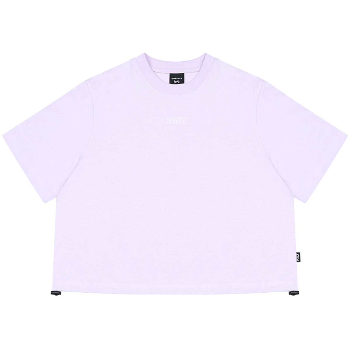 키네티클로(KINETICLO) 스트링 크롭 티셔츠(LAVENDER )