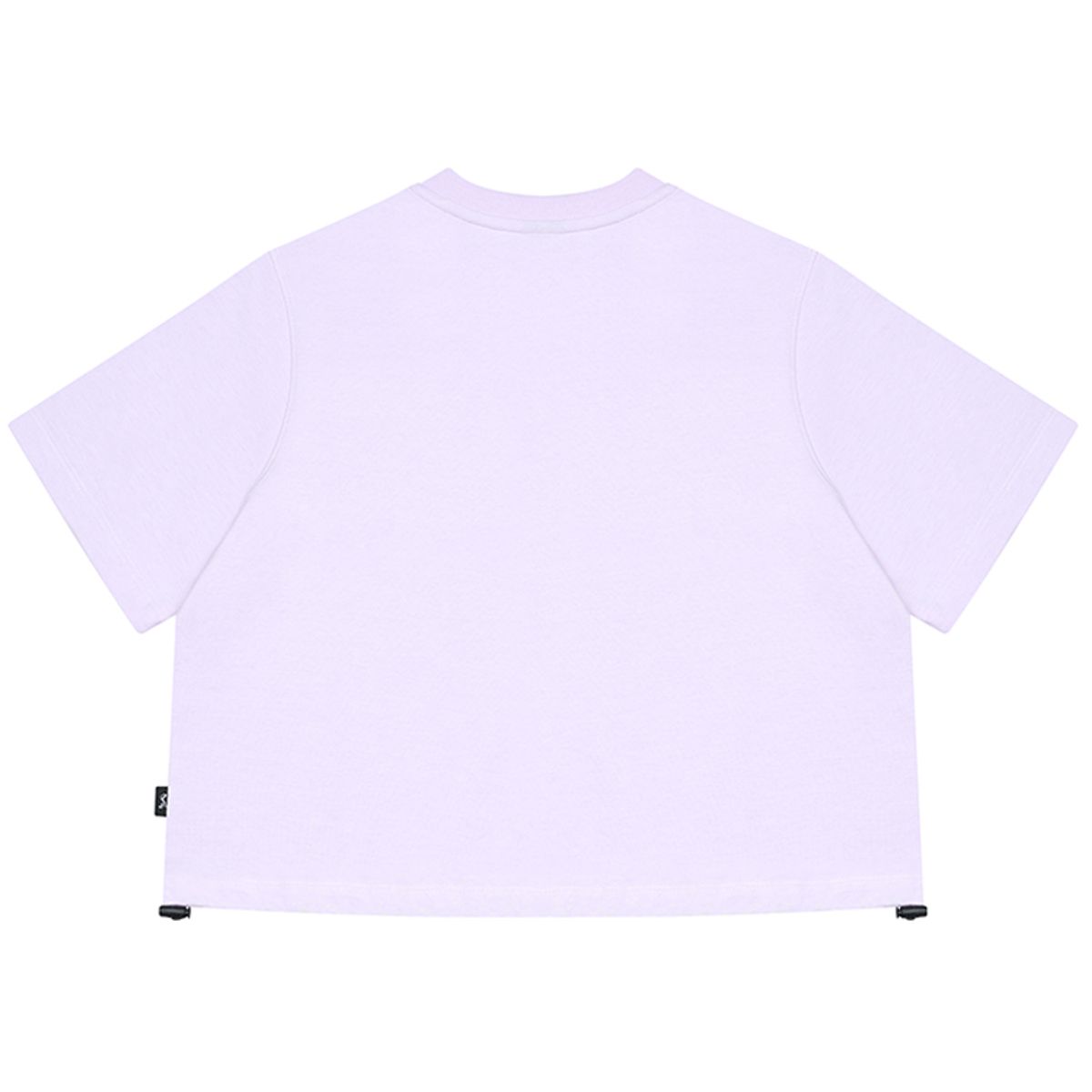 키네티클로(KINETICLO) 스트링 크롭 티셔츠(LAVENDER )