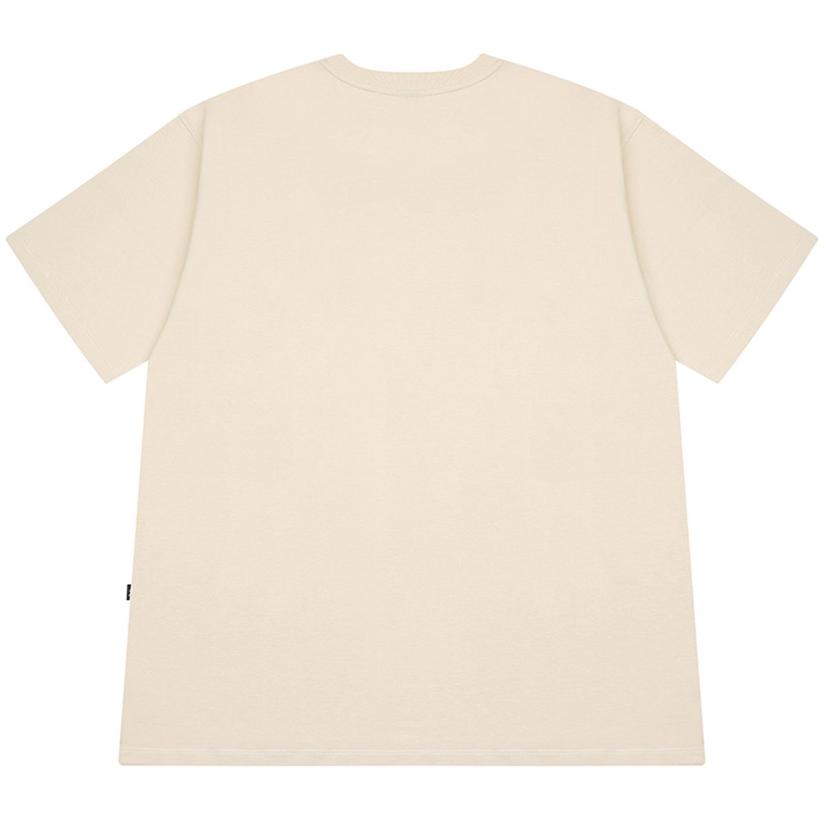 키네티클로(KINETICLO) 더블 스티치 반팔 티셔츠(BEIGE)