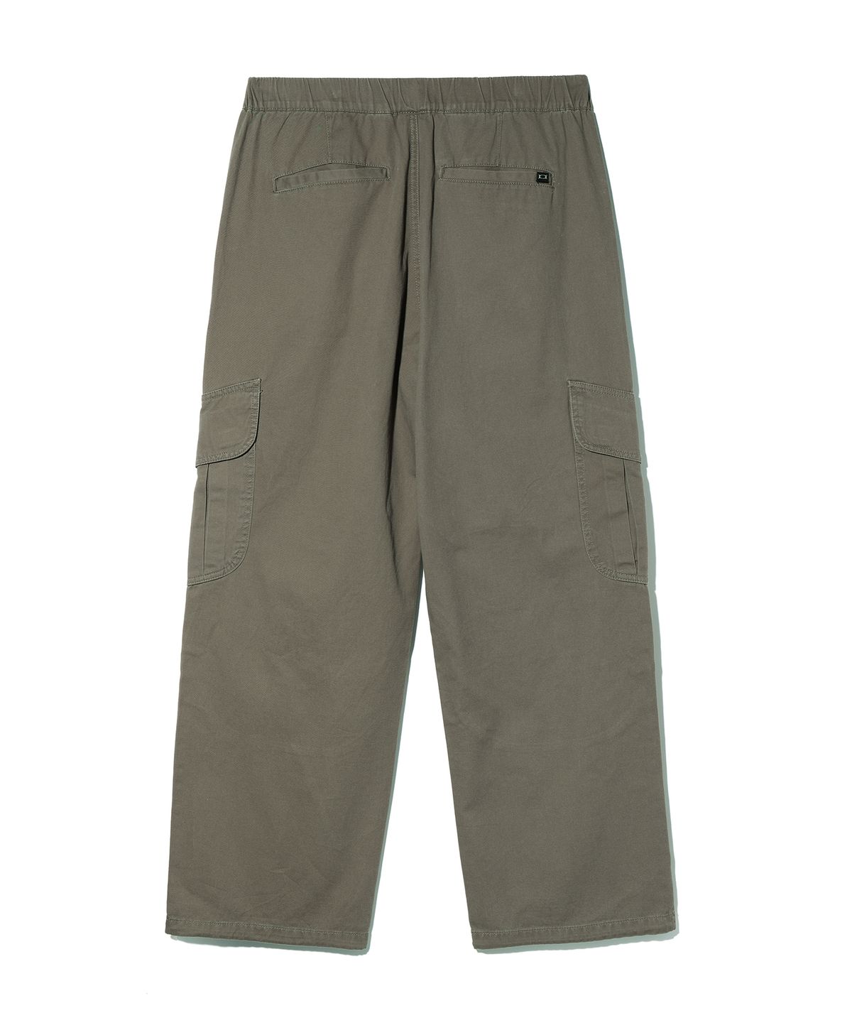 크리틱(CRITIC) BEBE X HALF DOUBLE KNEE POCKET COTTON PANTS KHAKI