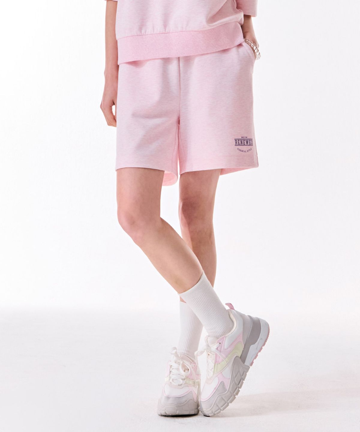 체이스컬트(CHASECULT) 여성 3.5부 웜업 팬츠-DCRG2573E0P