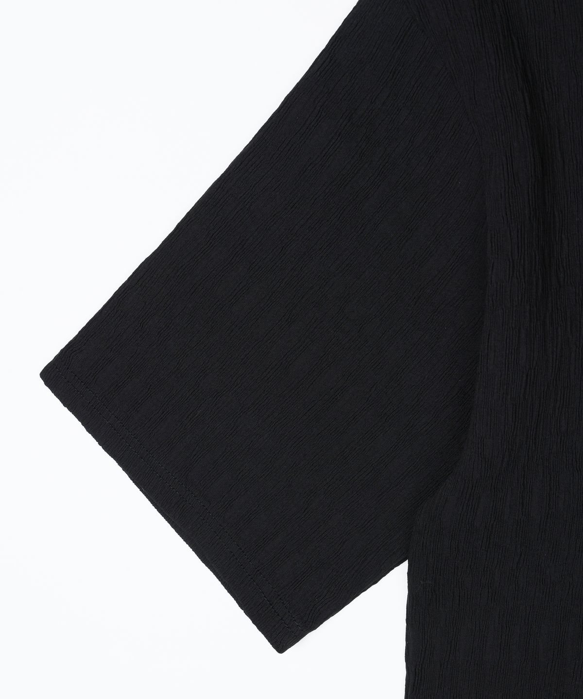 프레리(PRAIRIE) 리조트 오버사이즈 반팔티 (BLACK)
