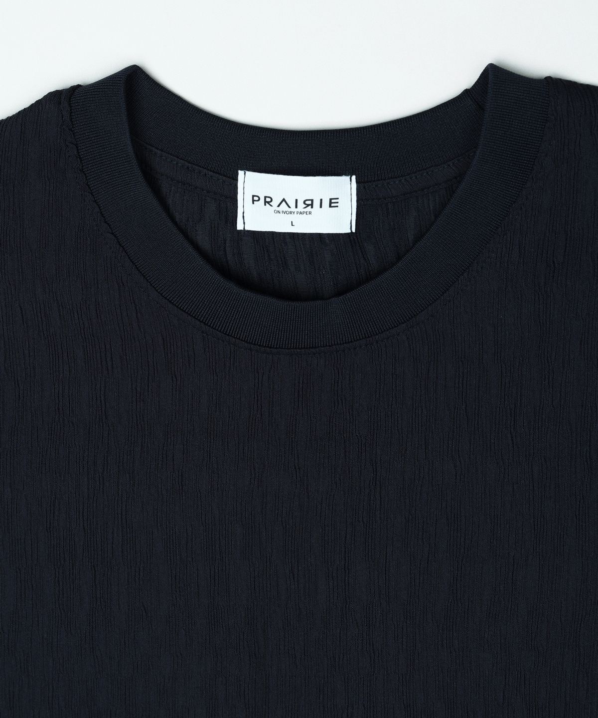 프레리(PRAIRIE) 리조트 오버사이즈 반팔티 (NAVY)