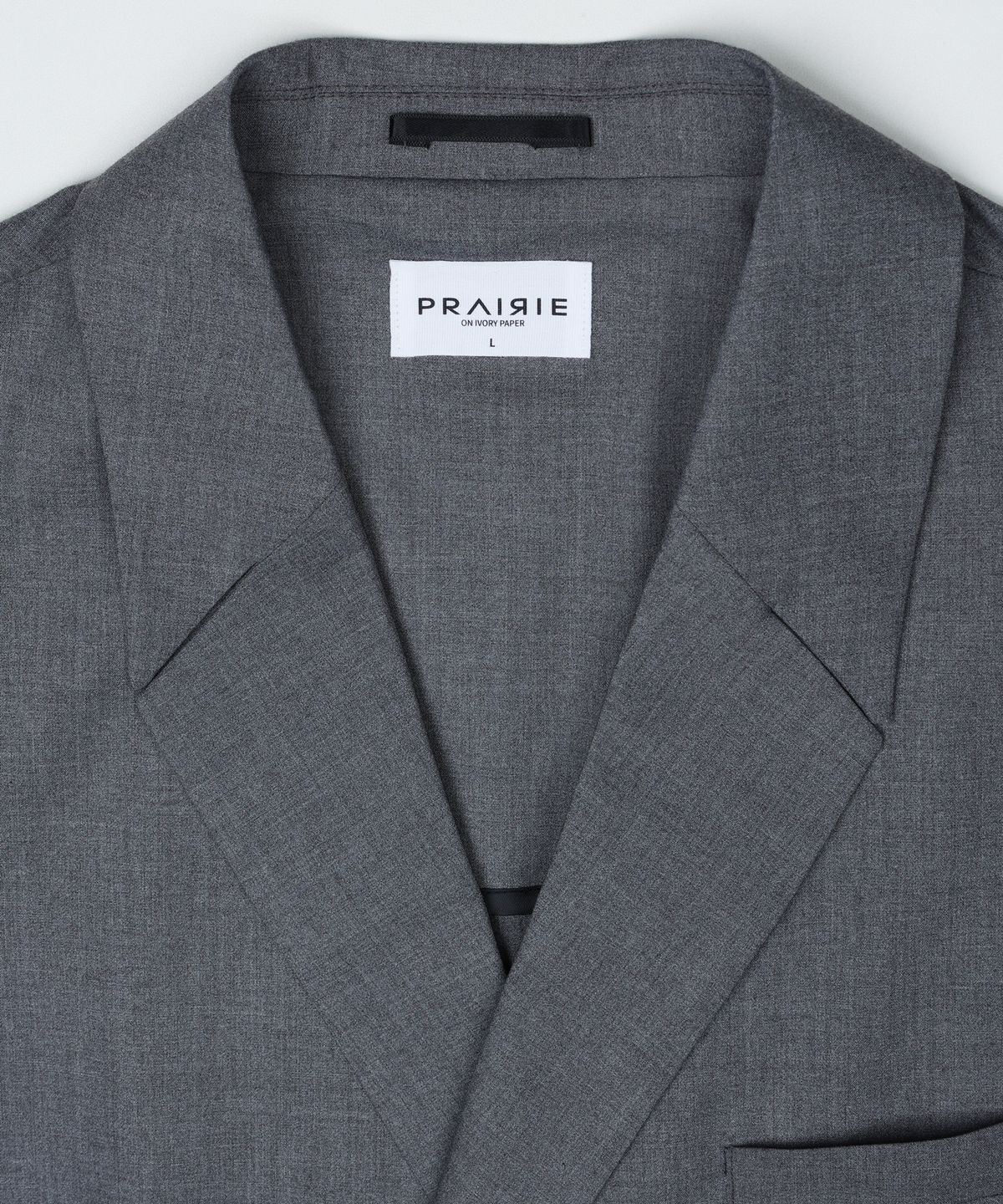 프레리(PRAIRIE) 에센셜 히든 버튼 섬머 블레이저  (GRAY)