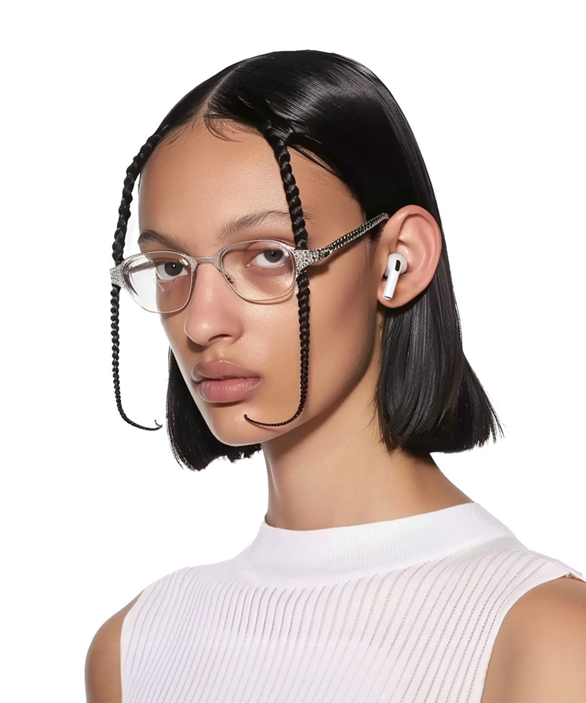앤어애쉬(ANDAASH) Airpods LAS 01 SILVER