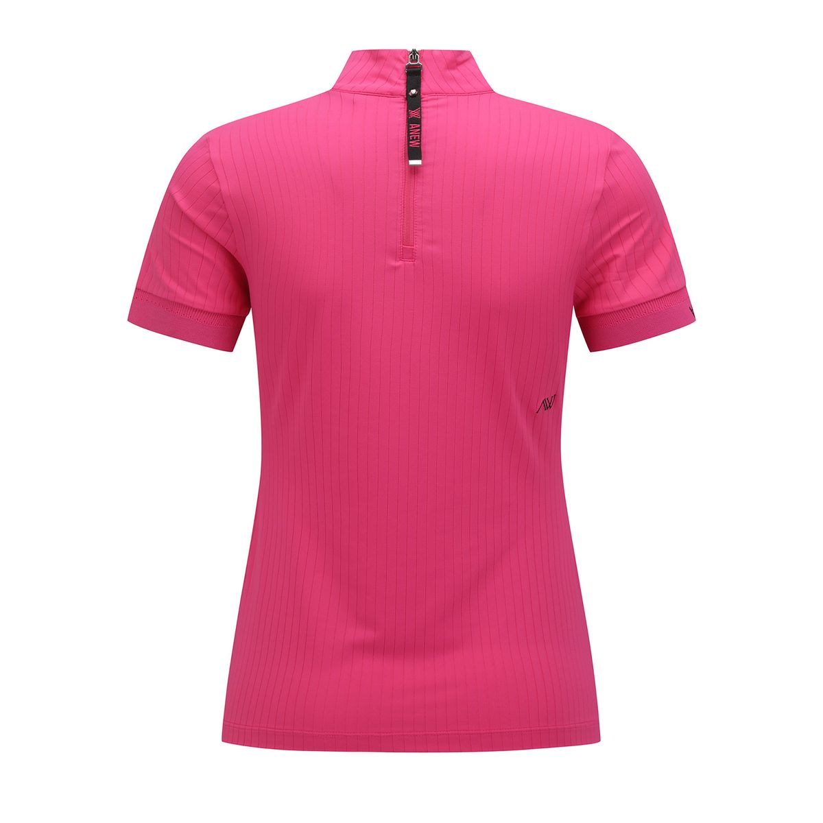 어뉴골프(ANEW GOLF) WOMEN HIGH NECK ZIPPER POINT SHORT T-SHIRT_HP