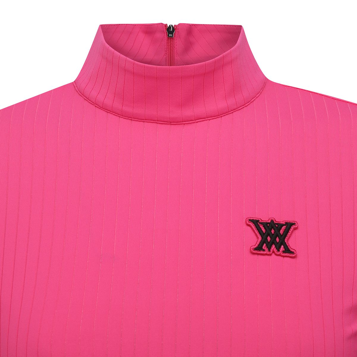 어뉴골프(ANEW GOLF) WOMEN HIGH NECK ZIPPER POINT SHORT T-SHIRT_HP