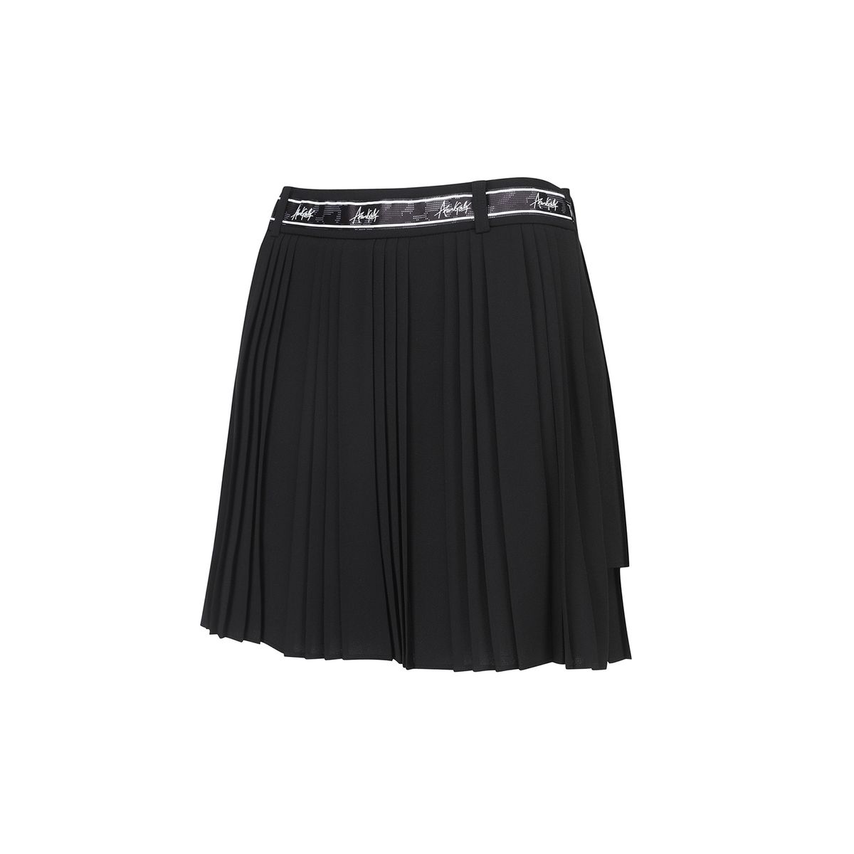 어뉴골프(ANEW GOLF) W CAMO BAND PLEATS SQ_BK