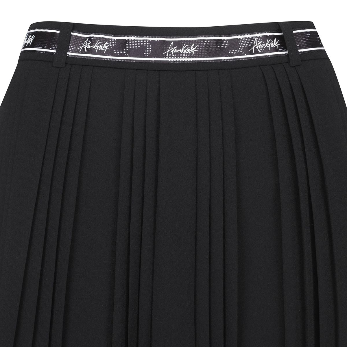 어뉴골프(ANEW GOLF) W CAMO BAND PLEATS SQ_BK