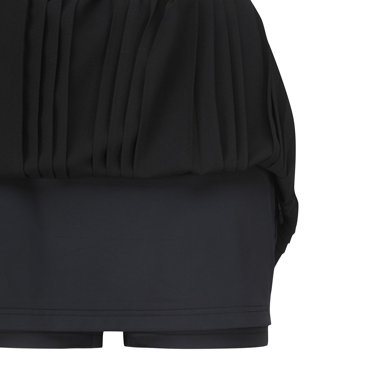 어뉴골프(ANEW GOLF) W CAMO BAND PLEATS SQ_BK
