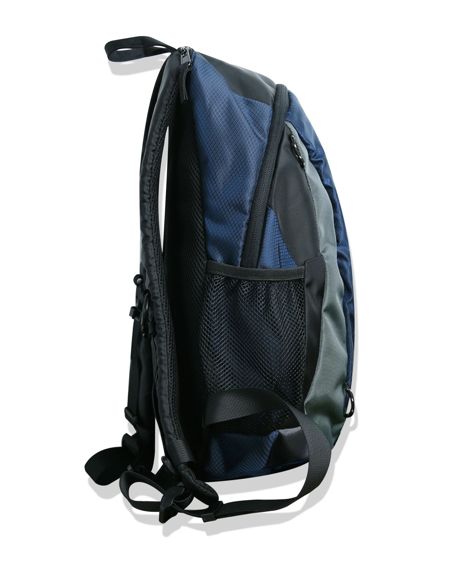 MUSINSA | NOIAGO NOI1235 Multi Logo Backpack (Blue)