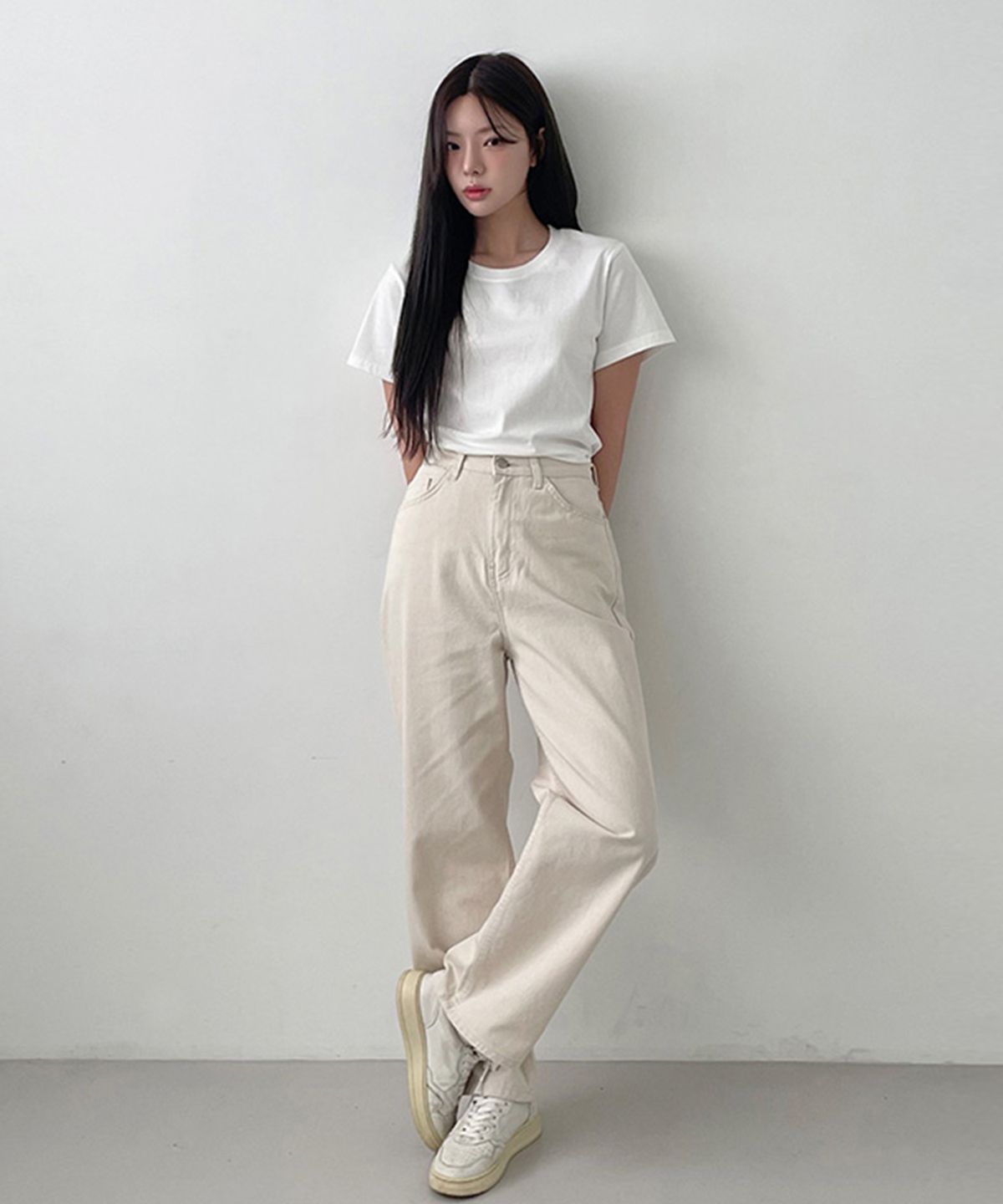 무아무아(MUAHMUAH) 베이직 코튼 팬츠 [2color]
