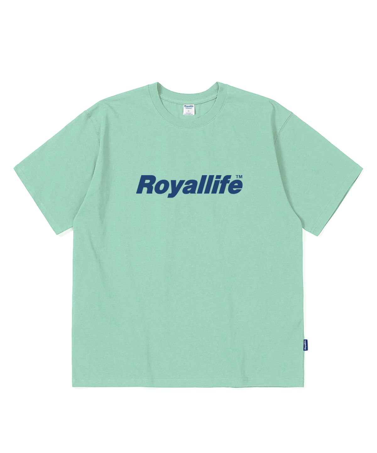 로얄라이프(ROYALLIFE) 오리지널 로고 오버핏 반팔티 (RL001 OG LOGO TEE) - SAGE